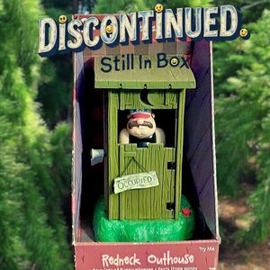 Still In Box. Gemmy Redneck Outhouse Talking Vibranting Collectible. 🧢🚽🚹🤣